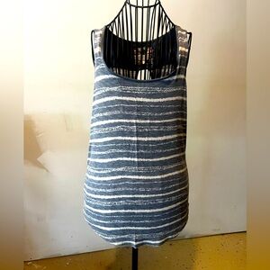 Cupio striped tank, size Small.